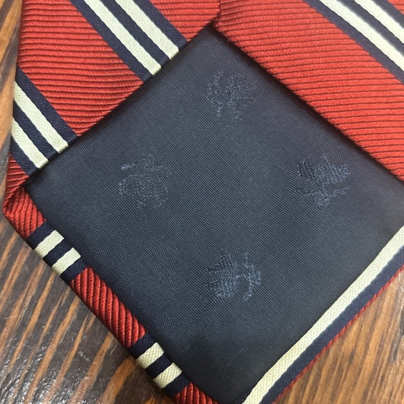 Brooks Brothers 346 Pure Silk Men’s Striped Neck Tie Made In USA - Picture 4 of 5